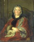 unknow artist Portrait of Claudine Guerin de Tencin oil painting reproduction